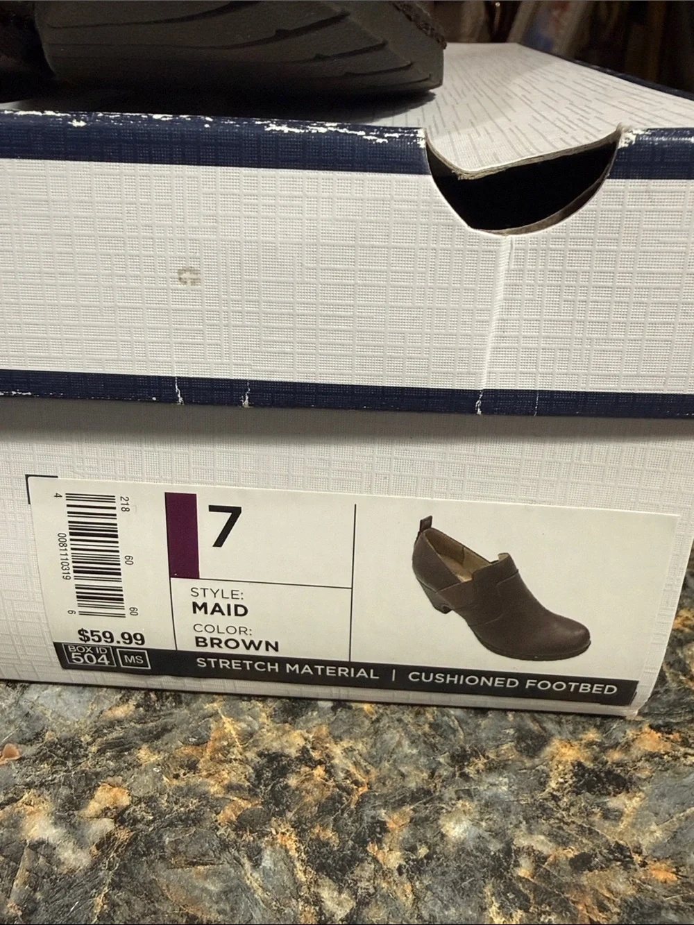 croft & barrow Maid women’s Brown Leather ankle boots